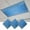 Blue, variant on Black Grey Fluorescent Light Covers, Modern Abstract Diamond Luxury Gradient Magnetic Light Covers for Ceiling Lights, Fluorescent Ceiling Shade Filters for Classroom Bedroom Office 4x2Ft x 2PCS