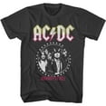 thumbnail image 1 of AC/DC Circle Stars Smoke Adult T-Shirt, 1 of 2