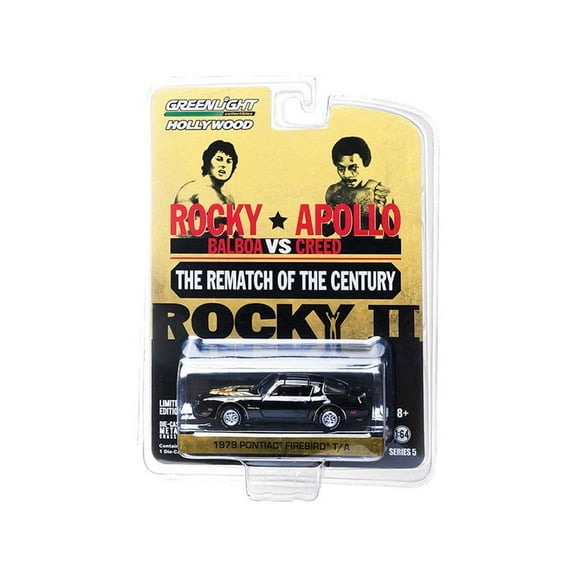 1979 Pontiac Firebird Trans Am T/A , Rocky II - Greenlight 44650C/48 - 1/64 scale Diecast Model Toy Car