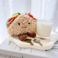 thumbnail image 5 of Wrapables Cute Plush Keychain Pendant Charm for Bag, Taco, 5 of 6