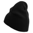 thumbnail image 2 of Boat Propeller Icon Embroidered Big Size Superior Cotton Short Knit Beanie - Black XL-3XL, 2 of 5