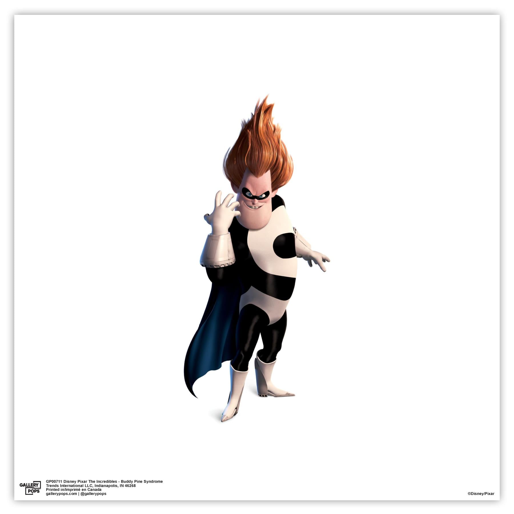 Gallery Pops Disney Pixar The Incredibles - Buddy Pine Syndrome Wall Art, Unframed Version, 12" x 12"