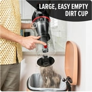 Dirt Devil Bagless Upright Vacuum Cleaner, Multi-Surface Extended Reach, {et Friendly, for Hard Floor & Carpet, Attachments & Tools, UD76310V, Black