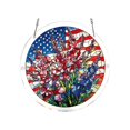 thumbnail image 2 of Outdor Acrylic Glass Style Round Hanging Ornament For Window Home Garden, 2 of 5