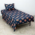 thumbnail image 2 of Auburn Tigers Sheet Set Choose From Your Size and Color Blue Microfiber Twin XL N/A, 2 of 5
