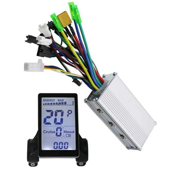 Electric Bicycle Scooter Ebike M5 Lcd Meter 500W 28A Brushless Controller Kit 48/60V 500W 28A