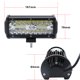thumbnail image 4 of Barra de luces LED de 4 x 120 W y 7 pulgadas, luces de trabajo impermeables para vehículos todoterreno UTV, ATV, SUV, camiones, tractores, camionetas (4 piezas), 4 of 5