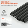 thumbnail image 5 of VEVOR Wind Chimes for Outside, 58 in, Deep Tone Wind Chimes with 6 Tubes, Unique Large Memorial Wind Chimes for Anniversary, Amazing Outdoor Decor for Your Patio, Porch, Garden and Backyard, Black, 5 of 9