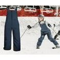 thumbnail image 7 of KEINXS Insulated Snow Bibs Waterproof Winter Ski Pants Snowboarding Overalls for Mens Womens Kids  Black Kid, 7 of 7