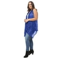 thumbnail image 4 of Crochet Vest for Women Plus Size Sleeveless Boho Lace Cardigan Cover Ups, 4 of 6