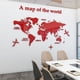 thumbnail image 4 of Pegatinas de pared acrílicas 3D con mapa del mundo, pegatinas de espejo tridimensionales, decoración de fondo de dormitorio y oficina, 4 of 4