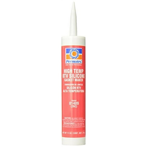 Permatex 81409 26 Hightemp Rtv Silicone Gasket Maker 11 Oz