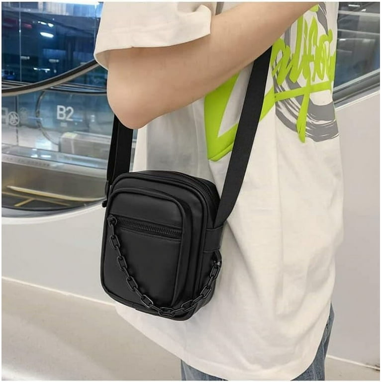 Kukuzhu Grunge Punk Mini Crossbody Bag Emo Japanese Kukuzhu Grunge Punk Mini Crossbody Bag Emo Japanese