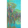 thumbnail image 2 of Wilkins, Suzanne 14x24 White Modern Wood Framed Museum Art Print Titled - Rios de Colores I, 2 of 4