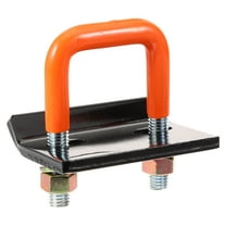 NUOLUX Hitch Stabilizer 1Set Rubber and Carbon Steel Fastener for Trailer Towing Operations 3.93X3.93X2.95in