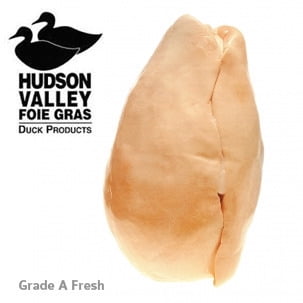 Frozen Duck Foie Gras - American Whole Duck Foie Gras, Grade A - Approx. 1.8 lbs