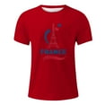 thumbnail image 3 of Playeras De Bambu Para Hombre, Camiseta De Manga Corta Con Cuello Redondo Y Estampado De Moda Francesa 2024 Para Hombre, 3 of 4