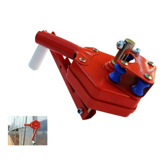 EQCOTWEA Greenhouse Sidewall Manual Film Rolling Machine for Agricultural Ventilation ﻿