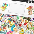 thumbnail image 2 of Easter Cartoon Cute Rabbit Stickers, Set of 50, Waterproof and UV Resistant, Great for All Your Gadgets, 2 of 5