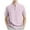 Pink, variant on White T-Shirts Men Cotton Tshirts Men Men's Short Sleeve Henley Shirts with Pocket, V-Neck Button T-Shirts Summer Casual Sports Blouse Tops