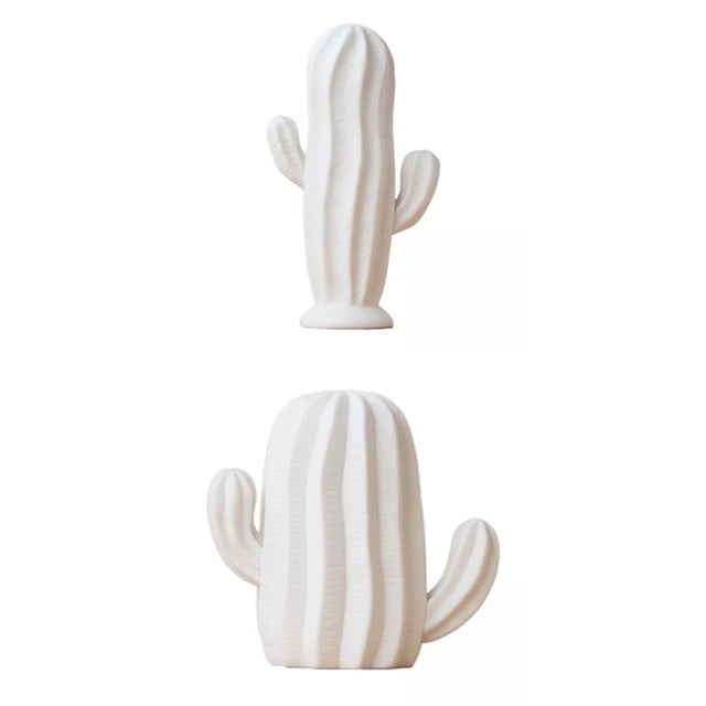 2 Piezas De Escultura De Adornos De Cactus Nórdicos Creativa Para Decoración Del Hogar Sunnimix Decoraciones de cactus
