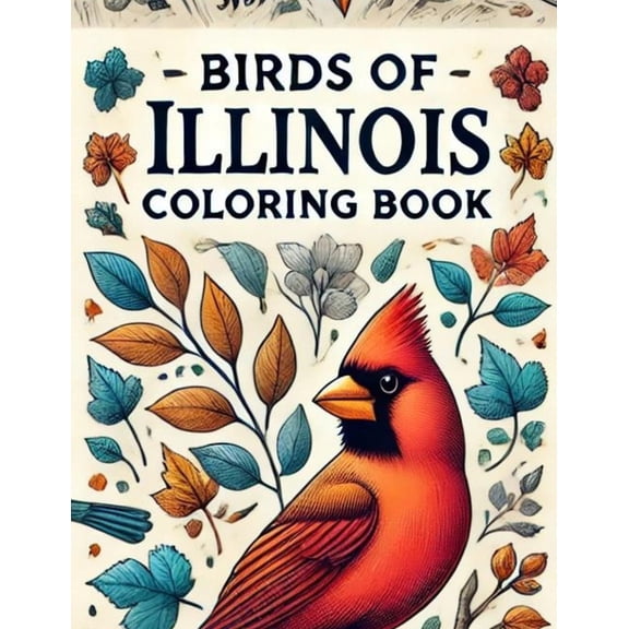 Birds of Illinois Coloring Book, (Paperback)