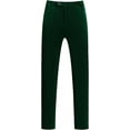 thumbnail image 7 of Wehilion 3pcs Mens Velvet Suits Slim Fit Peaked Lapel One Button Slim Fit Tuxedo Blazer  Dinner Jacket Vest Pants Suit Set, 7 of 7