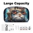 thumbnail image 3 of Animal Hard Drive Case - Waterproof Oxford Fabric Digital Bag for Cable Cord Organizer, Cable Box Organizer Small - 5.9x9.44x3.14 in, 3 of 6