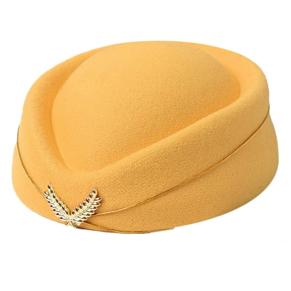 Stewardess Hat Air Hostesses Hat Beret Hat Women Party Hats Costume Cosplay Formal Uniform Caps Accessory stewardess hats for women