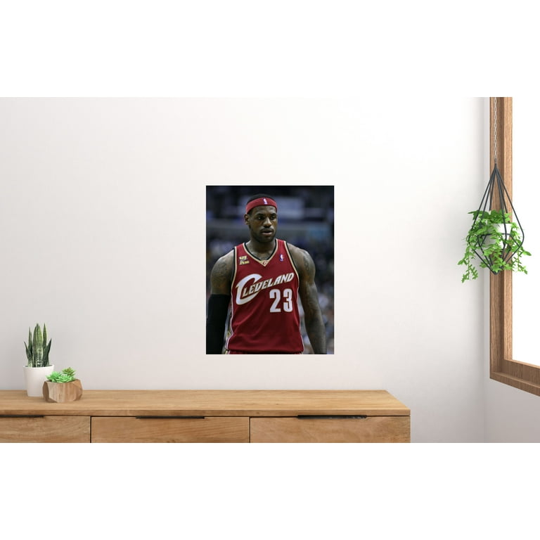 Lebron James Poster 24In x 36In Art Poster 24x36 Multi Color Square Adults Best Posters