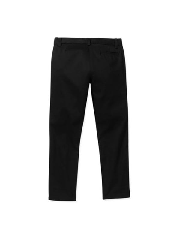 black school uniform skinny pants