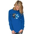 thumbnail image 4 of Street Fighter Chun-Li Lightning Kick Long Sleeve TShirt Men Women Brisco Brands M, 4 of 6