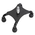 thumbnail image 1 of Walking Cane Quad Foot, Quad Walking Canes Tip Stainless Steel High Stability Solid Construction  For 22mm Cane, 1 of 8