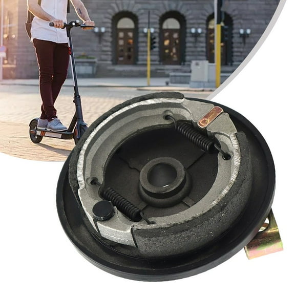 8 Inch Electric Scooter Brake Part Spring Loaded Drum Brake Pad Shoe Replacement Sleeves
