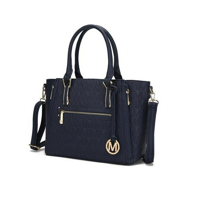 MKF Collection by Mia K MKF-PU7746NV Sacoche Cairo m Signature, Marine