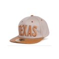 thumbnail image 2 of TopHeadwaer Texas City Snapback w/ Floral Flat Bill - Khaki/Orange, 2 of 4