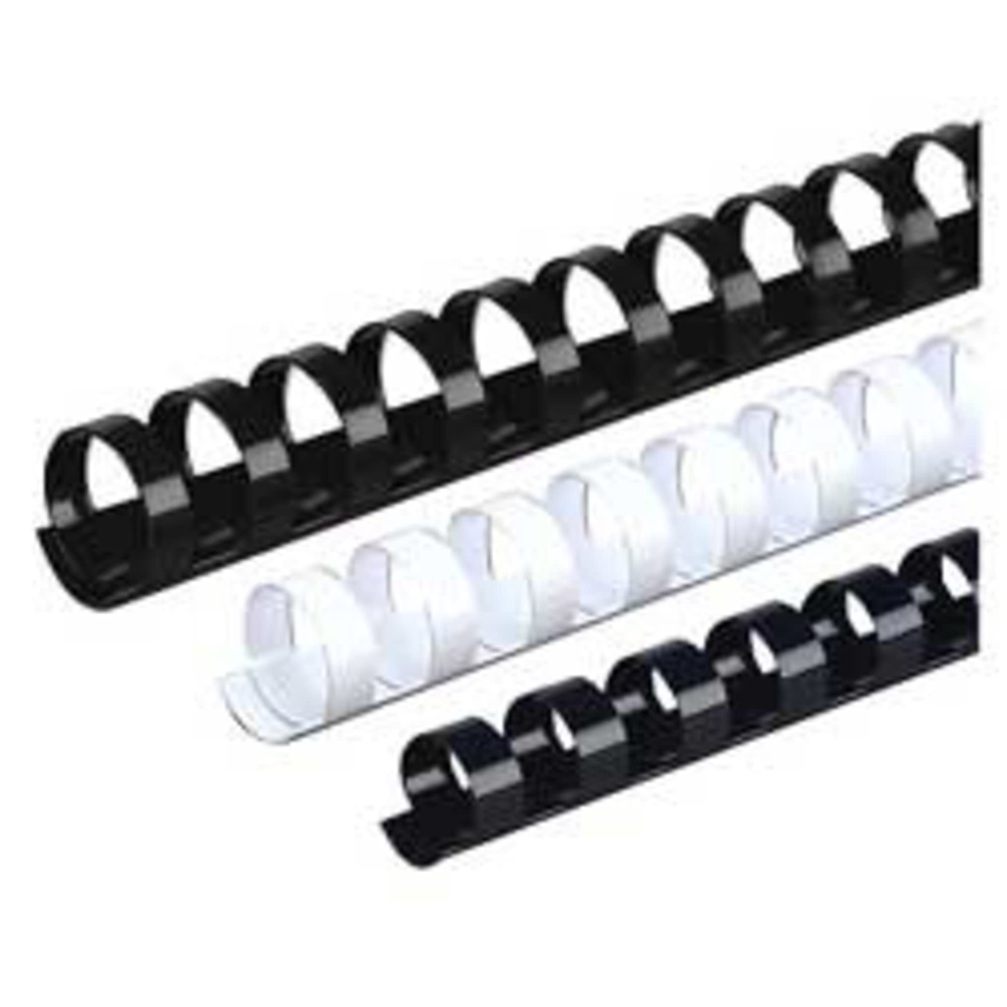 Office Depot® Brand 3/4" Binding Combs, 150-Sheet Capacity, Black, Pack Of 100