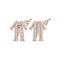 thumbnail image 2 of RUINIXCW Toddler Baby Girl Boy Halloween Outfit Clown Costume Infant Baby Girl Boy Romper Birthday Photoshoot Outfit Collar Long Sleeve Jumpsuit Hat, 2 of 8