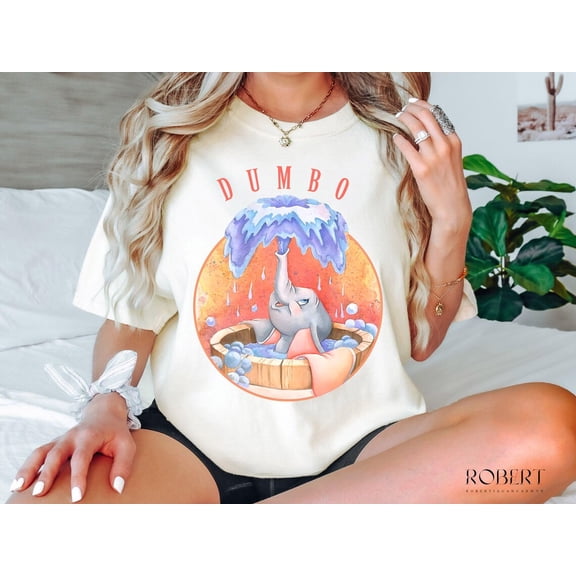 Dumbo Disney Vacay Mode T-Shirt, Elephant Dumbo Tee, Disney Happy Cute Shirt, Disneyland Family Trip 2025