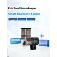 thumbnail image 2 of Fish Tank Bluetooth Feeder 250ML 500ML Intelligent Timed Ornamental Fish Food Aquarium ,Long Lasting, 2 of 5