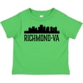 thumbnail image 3 of Inktastic Richmond Virginia City Skyline Boys or Girls Toddler T-Shirt, 3 of 5