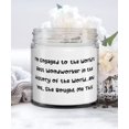 thumbnail image 1 of Special Fiance Candle, I'm Engaged to the World's Best Woodworker in the History of the World, Reusable Gifts for, Valentine's Day Gifts, 1 of 2