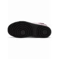 thumbnail image 5 of Nike Court Borough Mid 2 Little Kids' Black/Pink Shoes  size 2 y, 5 of 7