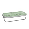 thumbnail image 2 of Ovzne Double Compartment Soap Rack Nonpunch Bathroom Storage Rack On Clearance, 2 of 8
