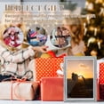 thumbnail image 7 of 5 Hinged Picture Frame, 5" x 7" Folding Photo Frame with High Definition Acrylic, Wood Made Family Picture Collage Desk Decor, Foldable Vertical Picture Frame for Christmas Thanksgiving Day Gift, 7 of 7