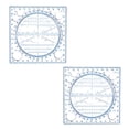 thumbnail image 1 of Leutsin Règle de Dessin Géométrique Modèle de Dessin Angle de Springhall Règle de Dessin Multifonctionnelle, 1 of 1