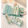 thumbnail image 2 of Bolsa de cosméticos de gran capacidad yuxing Bolsa de viaje portátil plegable verde, 2 of 5