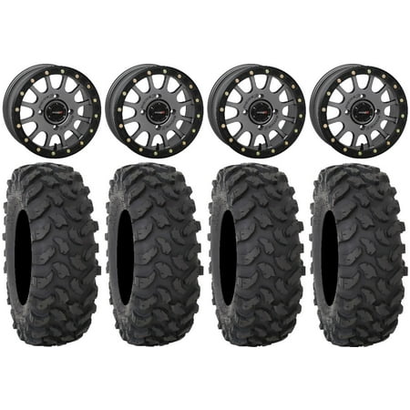 System 3 SB-5 Grey 15 Wheels 32 XTR370 Tires Kawasaki Teryx Mule System 3 SB-5 Grey 15 Wheels 32 XTR370 Tires Kawasaki Teryx Mule