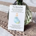 thumbnail image 3 of From The Heart Worry Cat - Câlin de Poche Fait Main pour Chat, Mini Poche pour Animaux, Cartes Commémoratives pour Chat et Cartes de Sympathie pour Animaux, 3 of 5