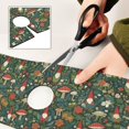 thumbnail image 6 of Yayeee Faucet Mat for Kitchen Sink 30" Diatomite Long Splash Guard Pad, Forest Mushroom Pattern, 2 Pack, 6 of 7